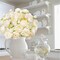 18Pcs Champagne Ranunculus Artificial Flowers, Faux Silk Mini Ranunculus with Stems, Fake Wedding Filler Flowers Bulk Floral Arrangements for Home, Table Centerpieces Bridal Shower DIY Bouquets Decor